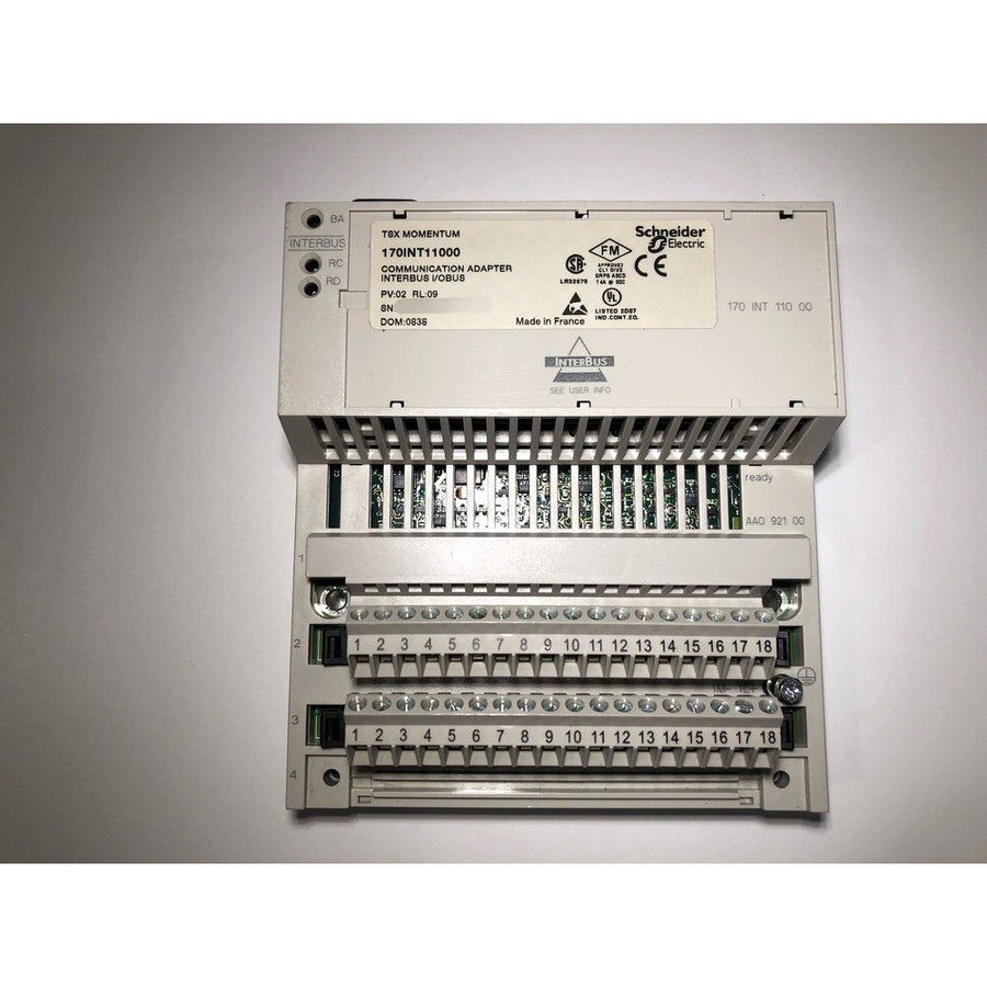 Schneider 170AAO92100 I/O Module product photo