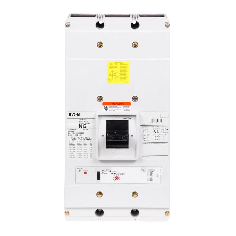 Eaton NG3120038B20 Circuit Breaker product photo