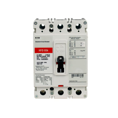 Eaton HFD3020 Molded Case Circuit Breaker product photo