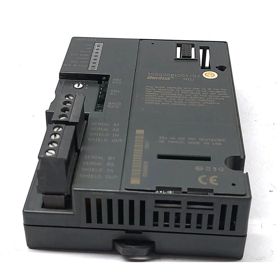 GE IC200GBI001-GJ Industrial Network Switch product photo