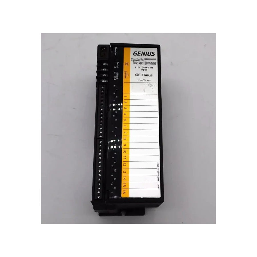 GE IC660BBD110 I/O Module product photo