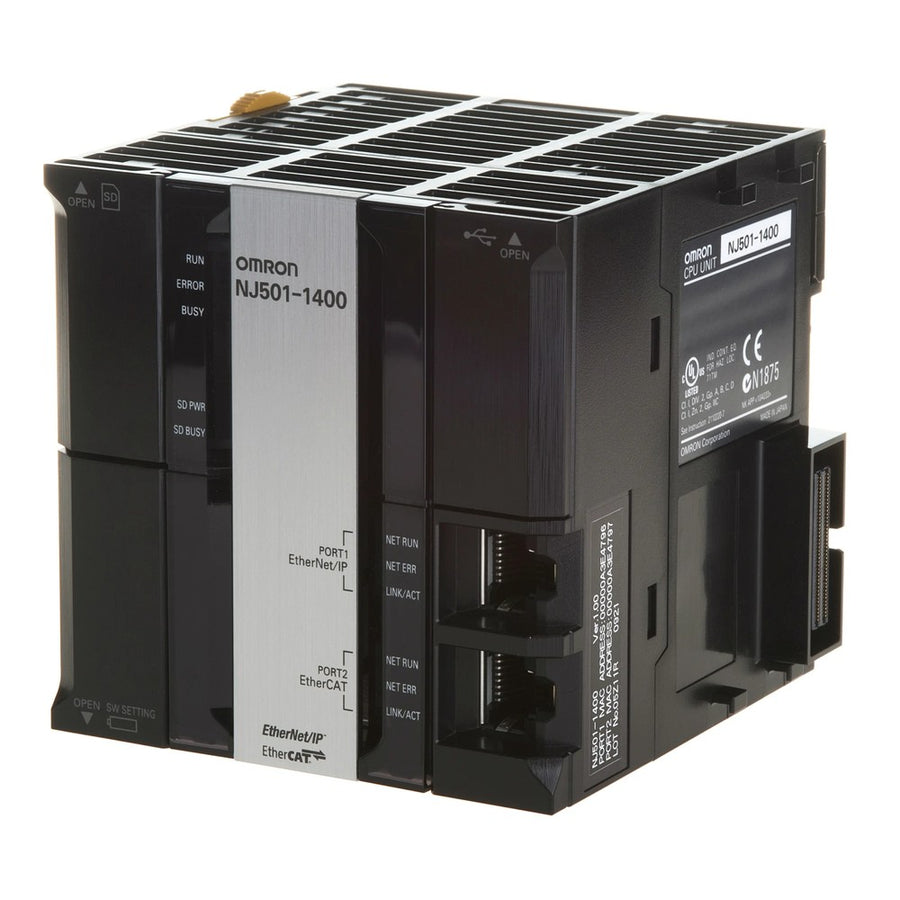 Omron NJ501-1400-NJ-PA3001 PLC Controller product photo