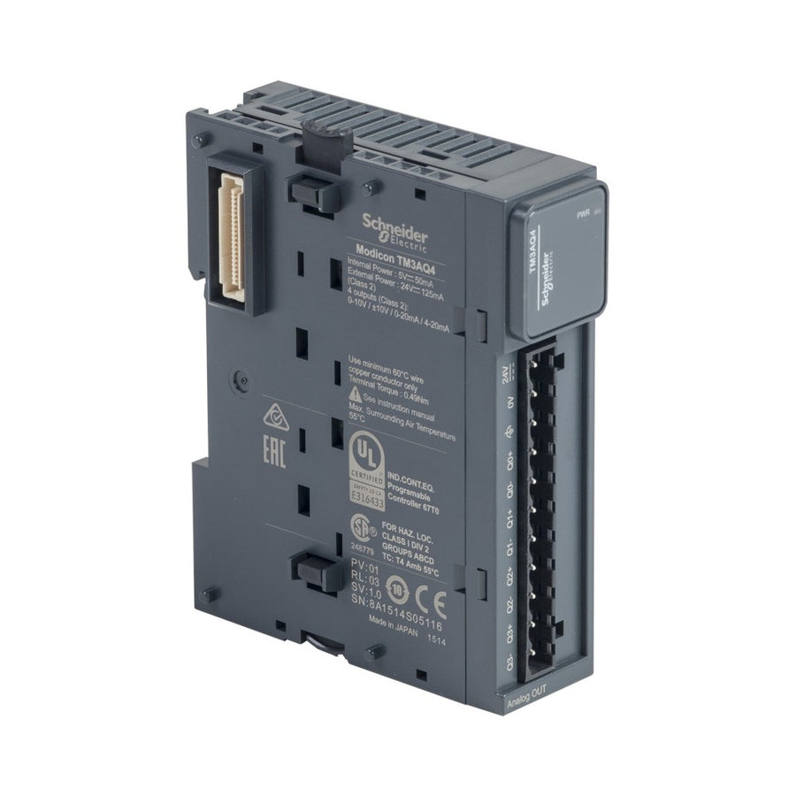 Schneider TM3AQ4 I/O Module product photo