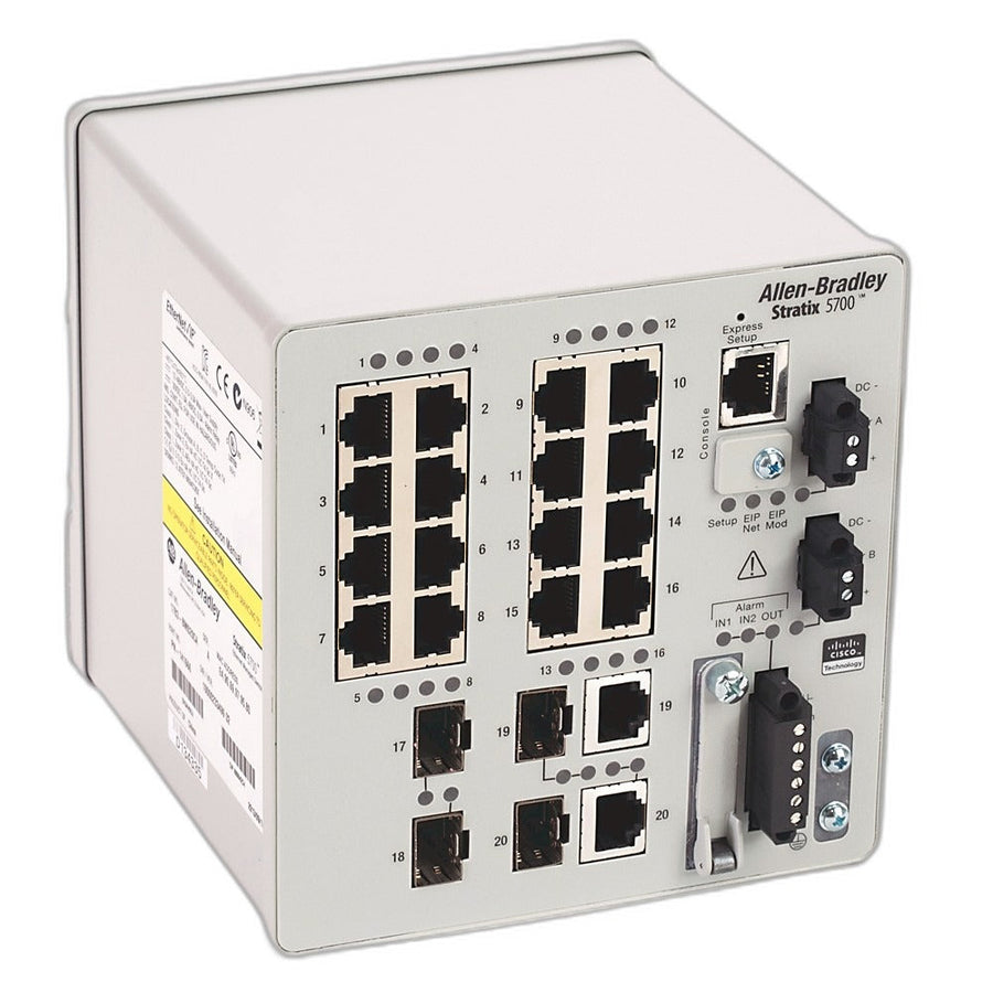 1783-BMS20CA Allen-Bradley Switch Ethernet industrial Stratix 5700, 20-port managed switch