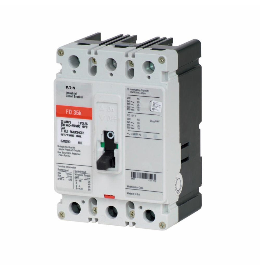 FD3150 Eaton Interruptor automático de caja moldeada