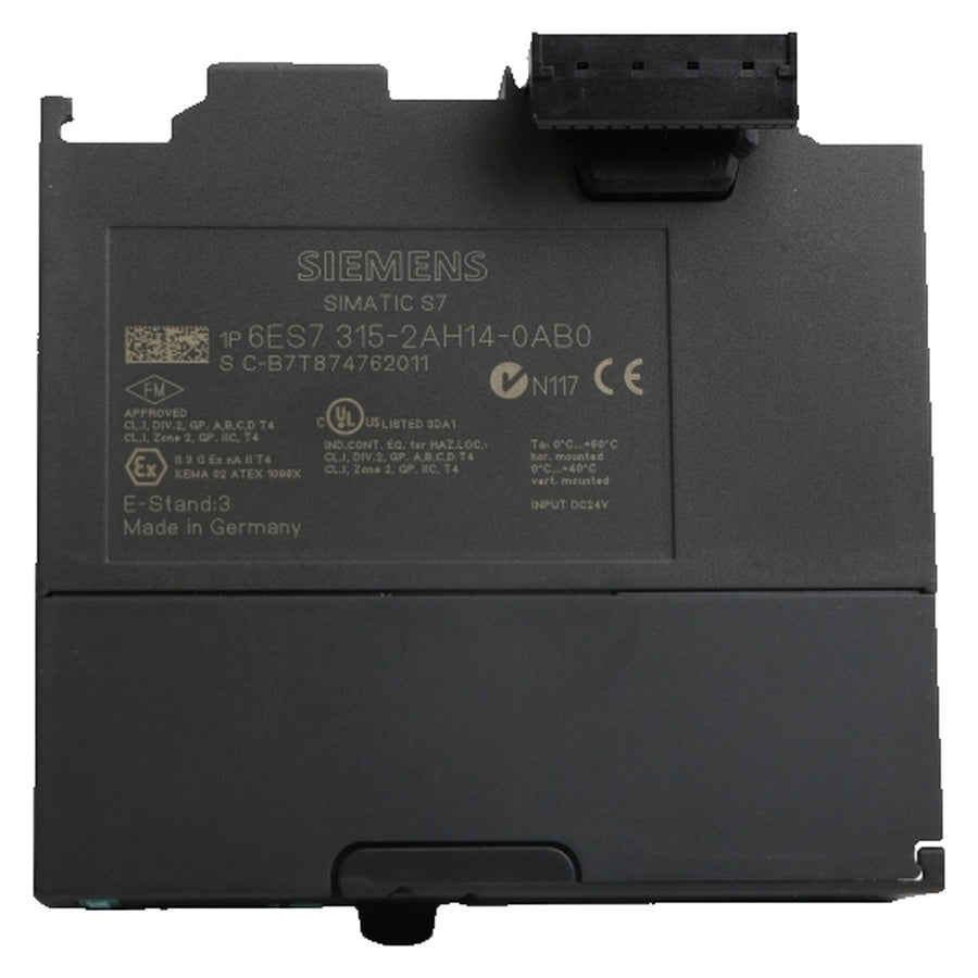 Siemens 6ES7315-2AH14-0AB0 PLC Module product photo