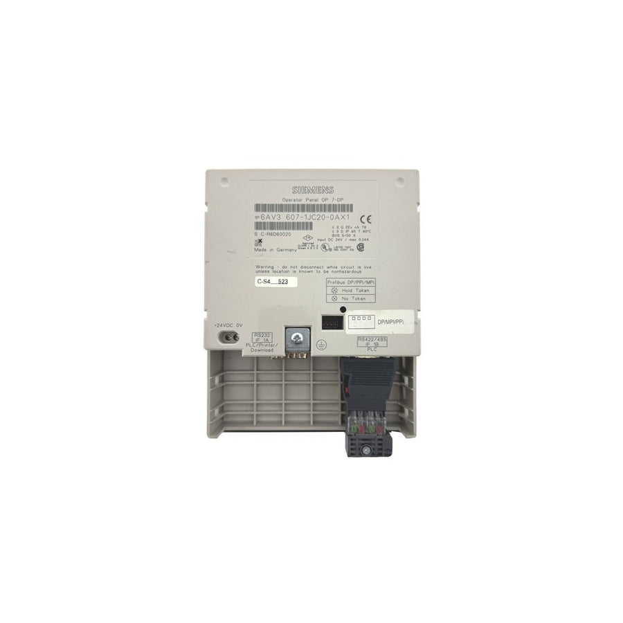 Siemens 6AV3 HMI Panel product photo
